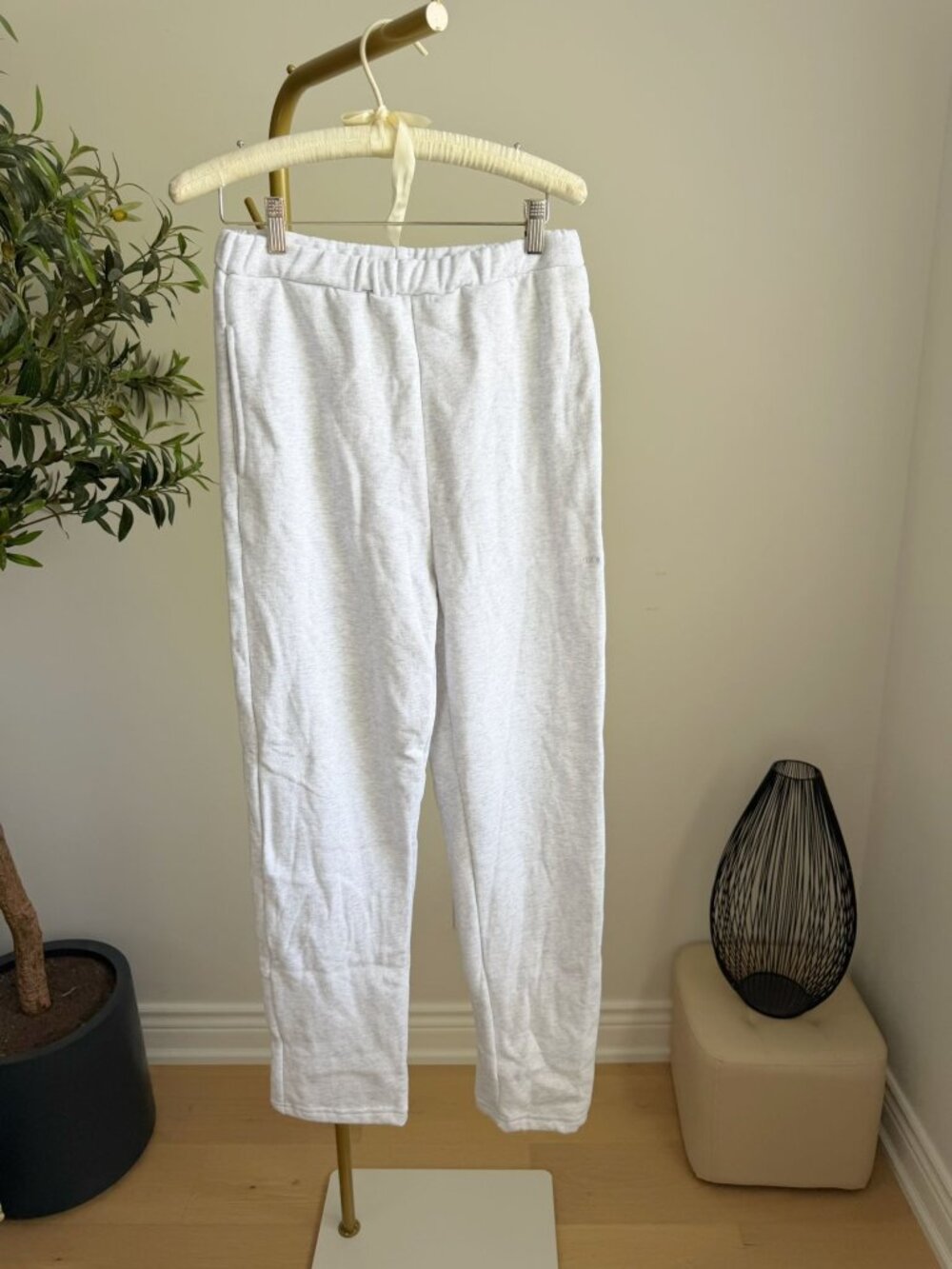 Garage Heather Gray Fleece Jogger Sweatpants XXS